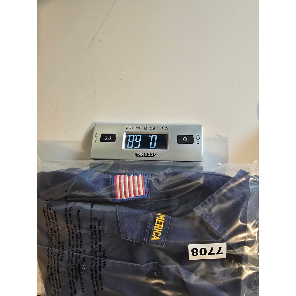 Boy Scouts of America Uniform Shirt Kids Youth Medium Blue Patches Short Sleeve - Picture 8 of 8